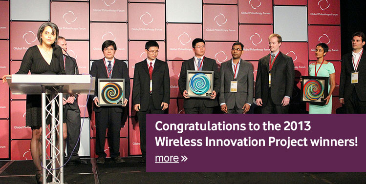 2013 Wireless Innovation Project finalists event