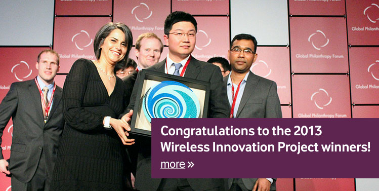 2013 Wireless Innovation Project finalists event