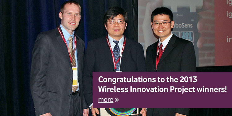 2013 Wireless Innovation Project finalists event